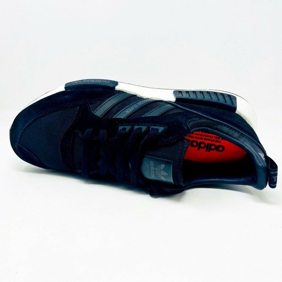 Adidas Originals Boston Super X R1 Boost Black White Mens Running Shoes EE3654 - Picture 4 of 5